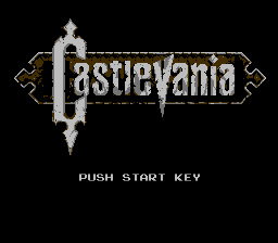 Castlevania Remix Title Screen